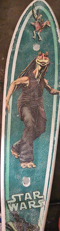 Star Wars Jar Jar Binks Skateboard thumbnail