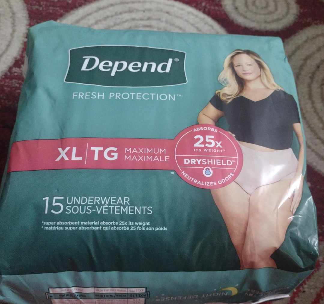 Depend Fresh Protection XL Underwear (15 count) thumbnail