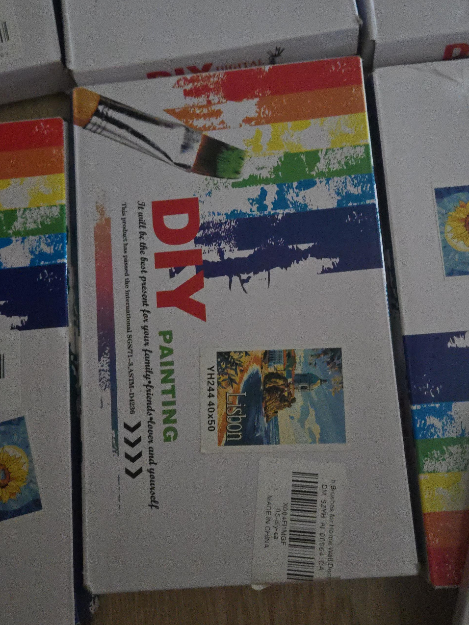 DIY Painting Kit - Lisbon, 40x50 cm
