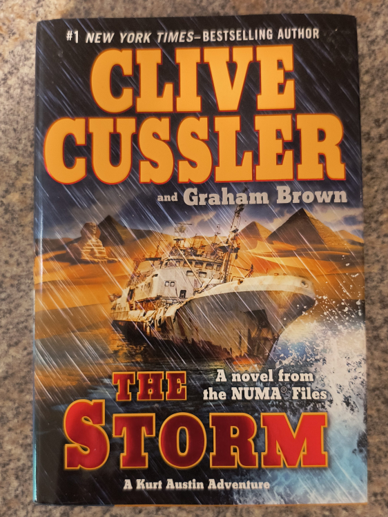Clive Cussler The Storm Novel (Hardcover) thumbnail
