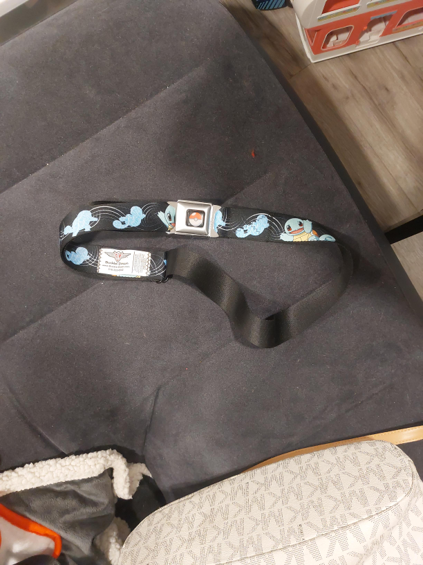 Pokemon Squirtle Seatbelt Belt thumbnail