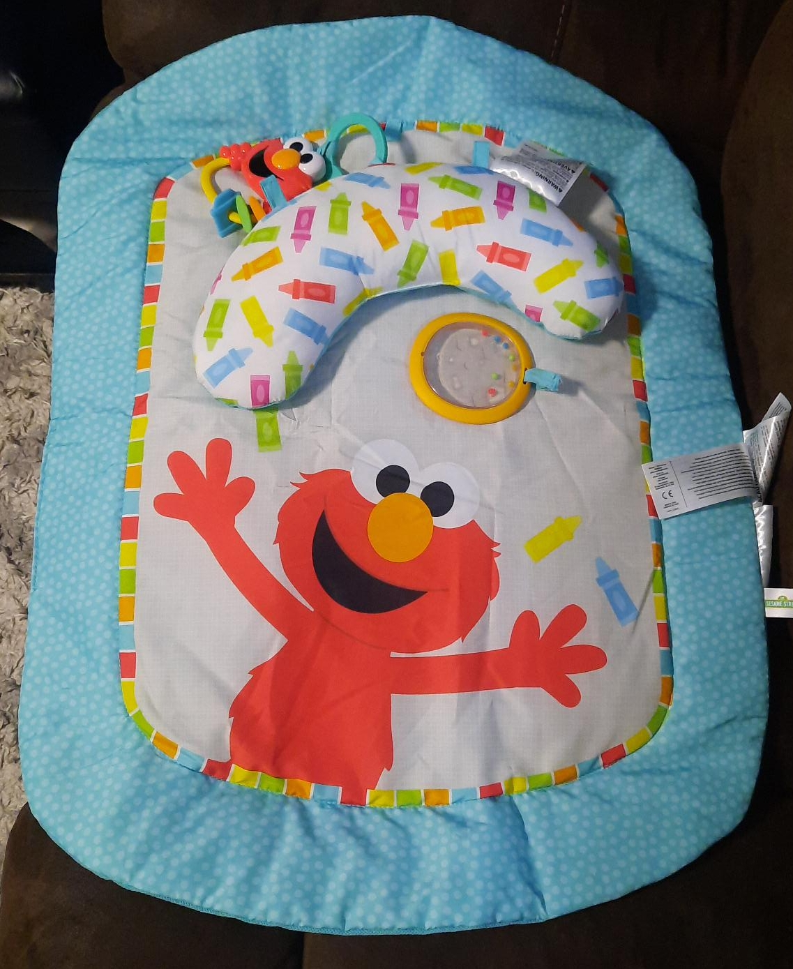 Sesame Street Elmo Baby Activity Gym Play Mat thumbnail