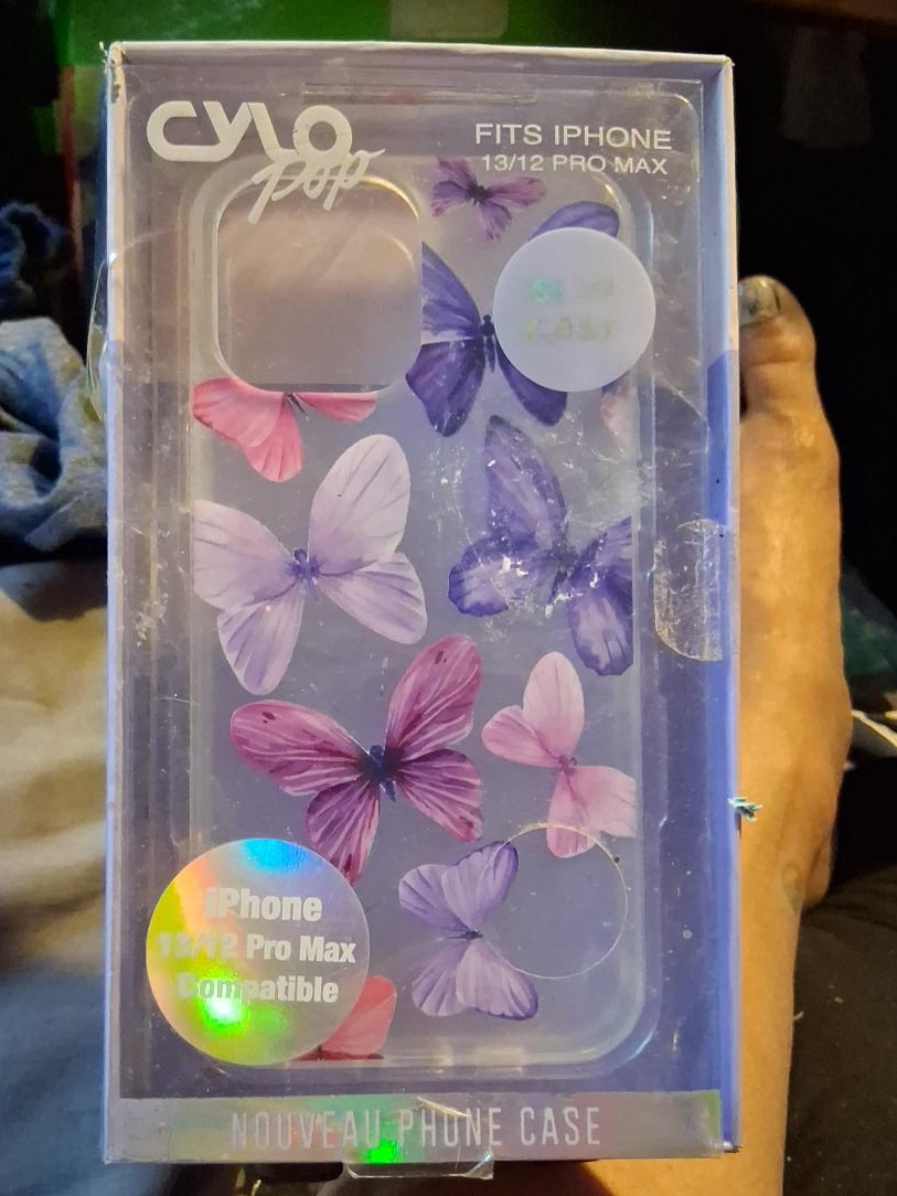 Cylopop iPhone 13/12 Pro Max Butterfly Case