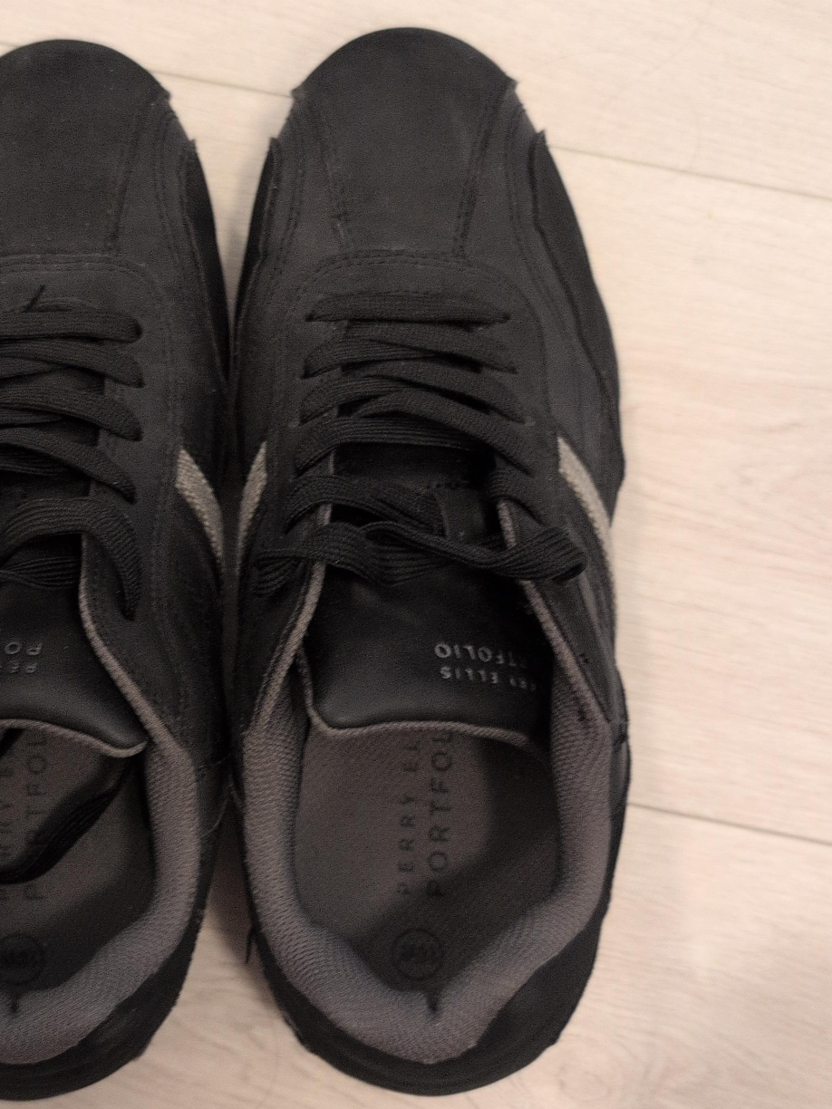 Perry Ellis Portfolio Black Sneakers thumbnail