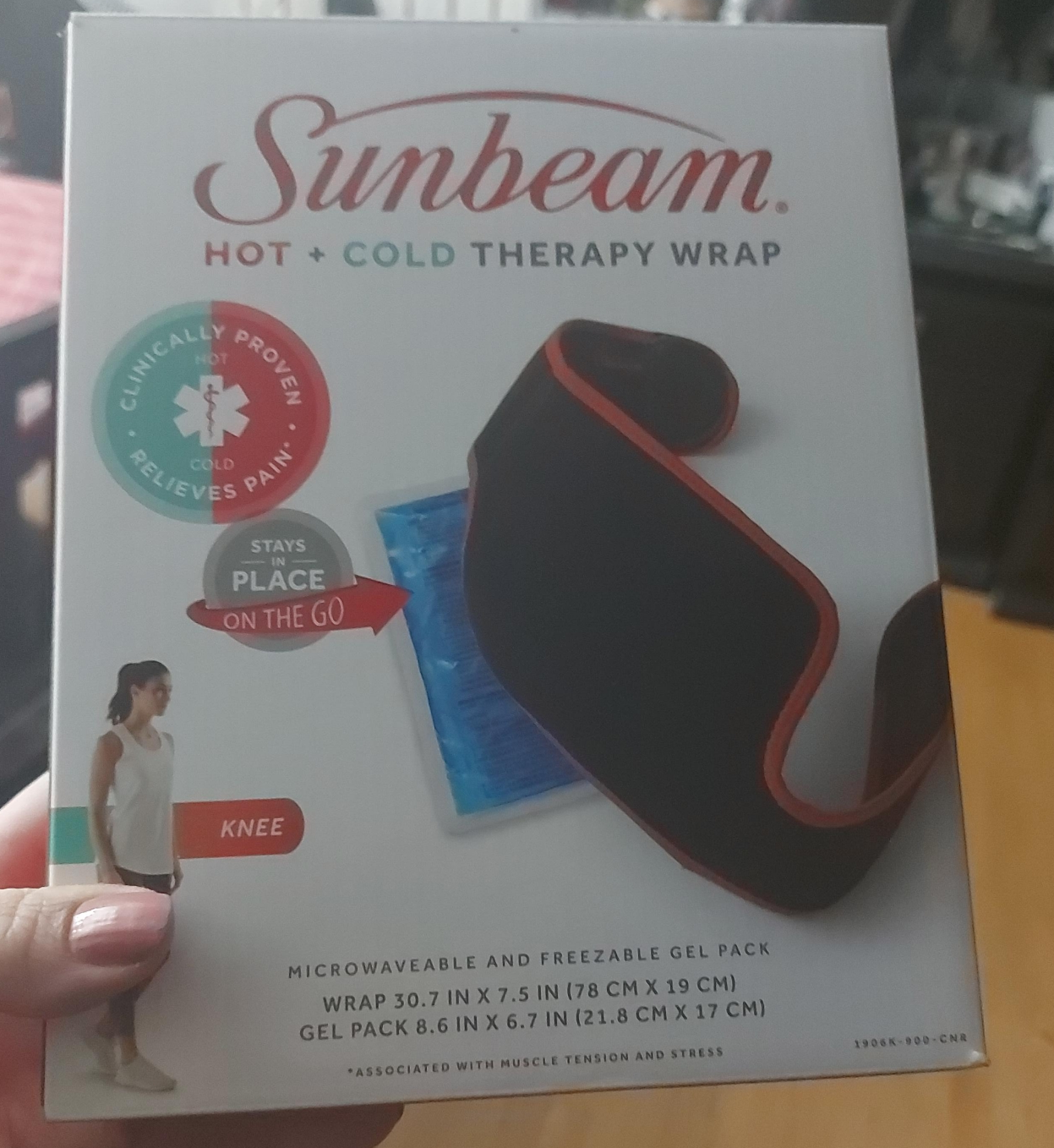 Sunbeam Hot + Cold Therapy Wrap - Knee thumbnail