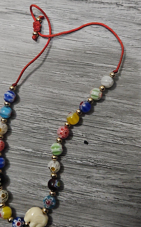 Colourful Beaded Necklace thumbnail