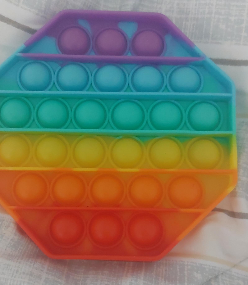 Rainbow Pop It Fidget Toy thumbnail