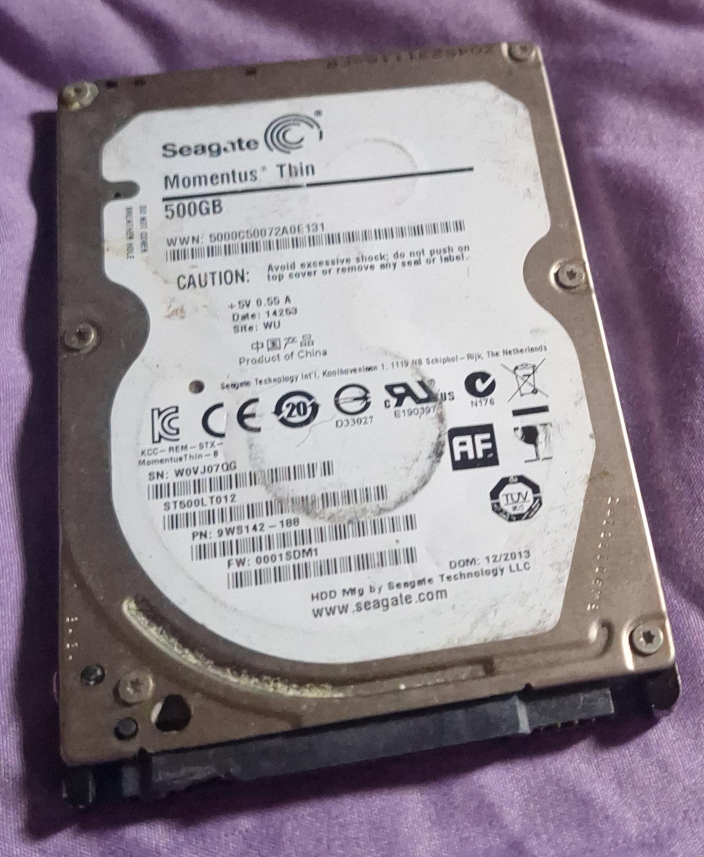 Seagate Momentus Thin 500GB HDD