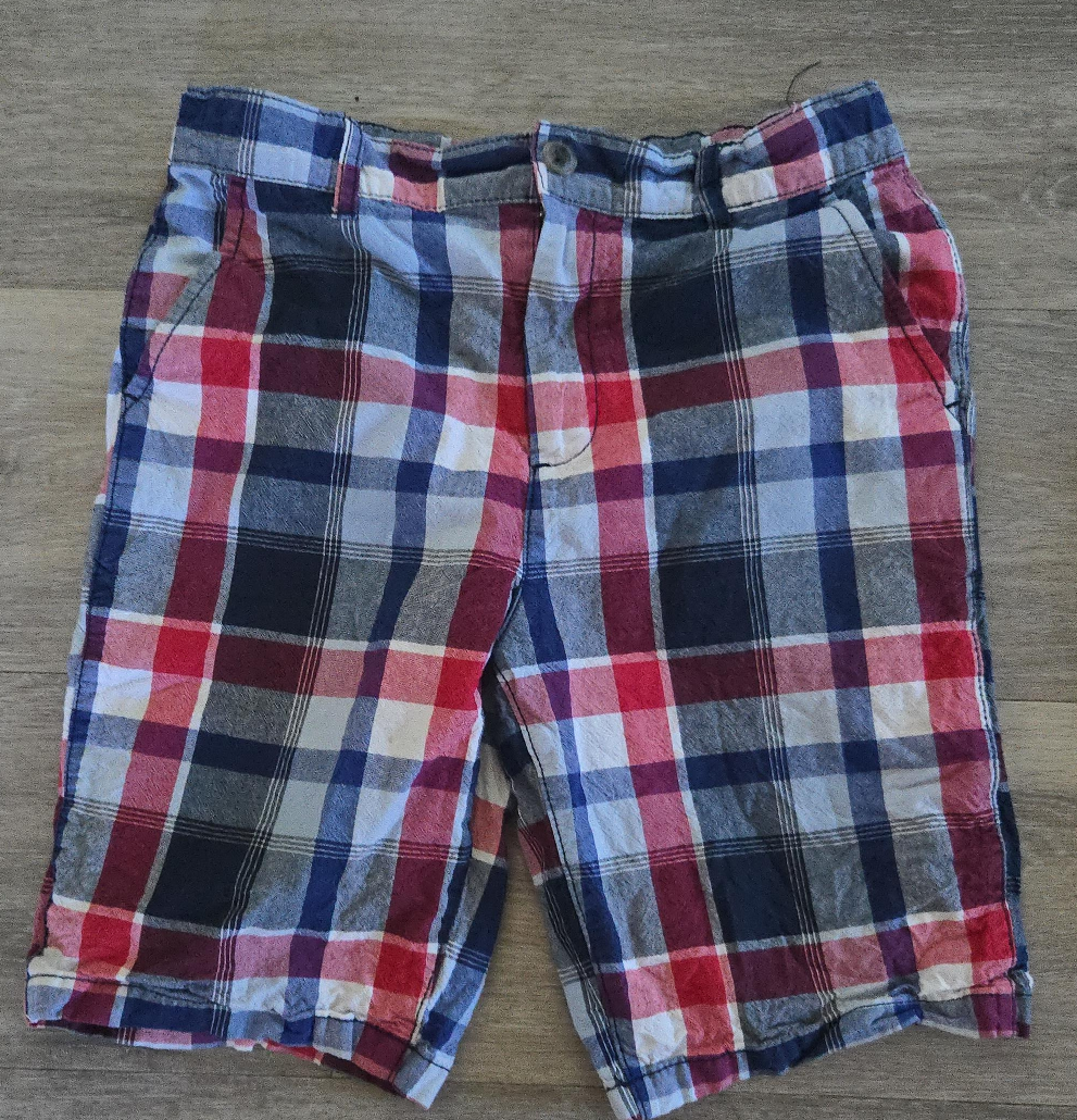 Boys Plaid Shorts