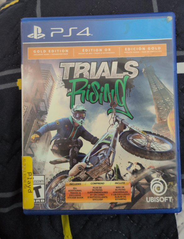 Trials Rising Gold Edition PS4