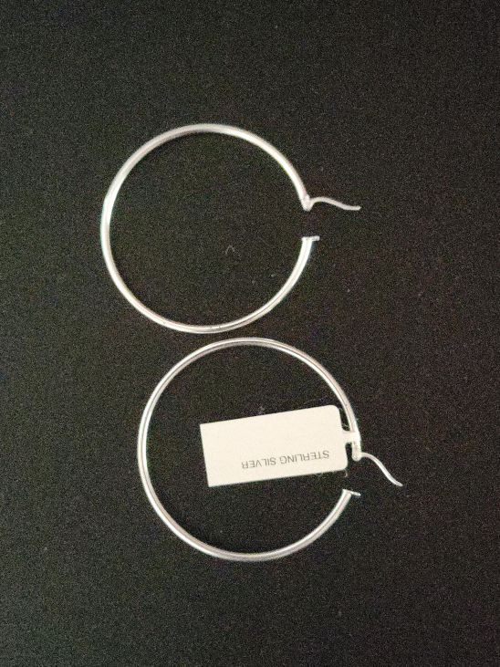 Sterling Silver Hoop Earrings