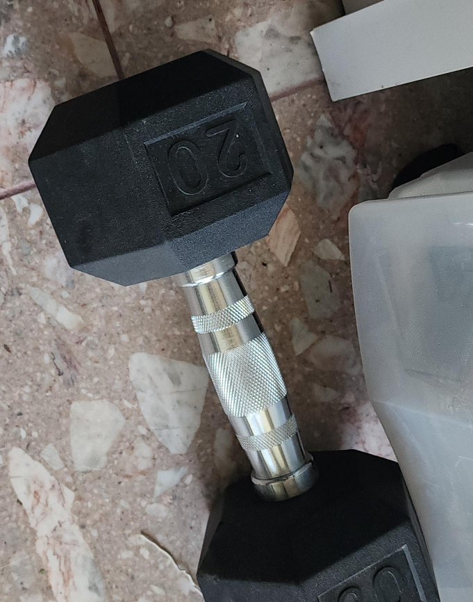 20lb Hex Dumbbell thumbnail