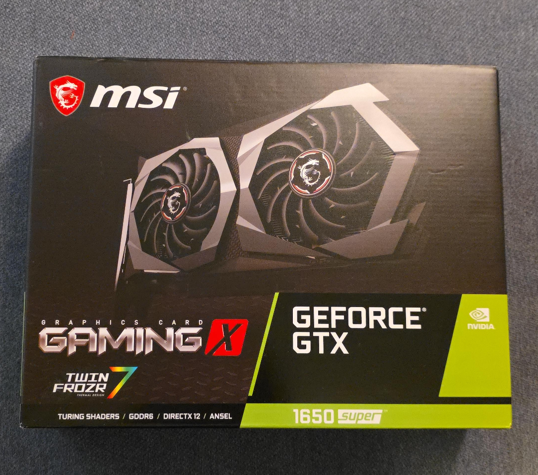 New MSI GeForce GTX 1650 Super Gaming X thumbnail
