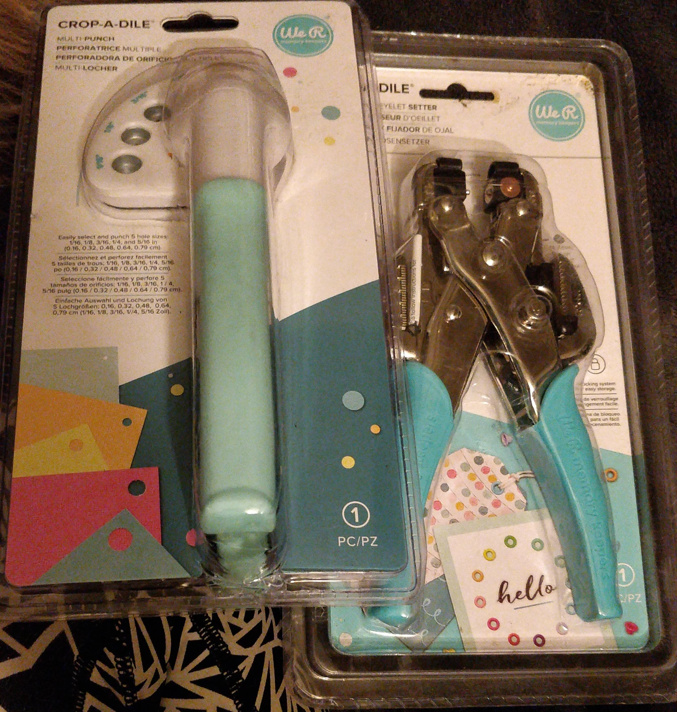 We R Memory Keepers Crop-A-Dile Multi Punch & Eyelet Setter