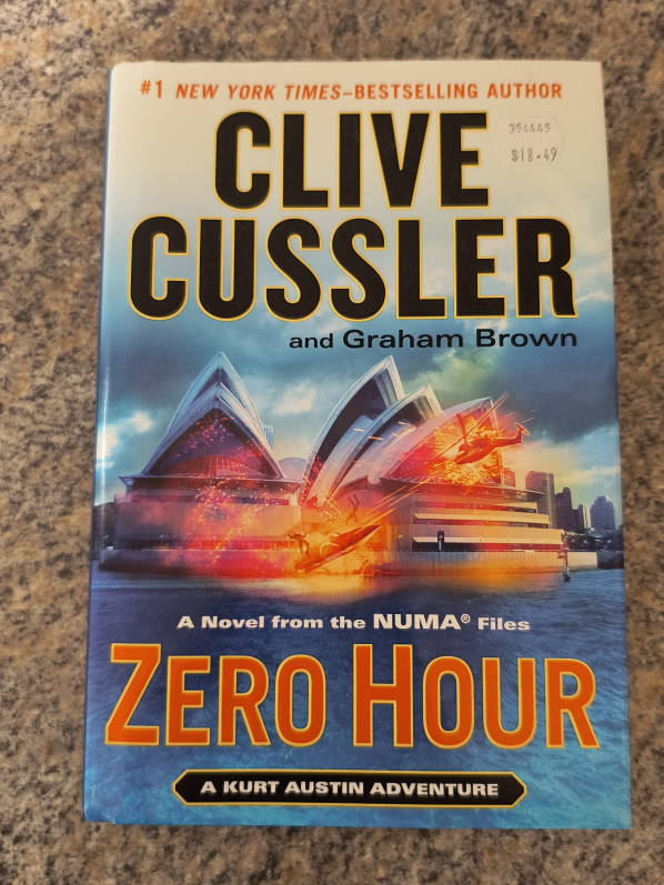 Zero Hour by Clive Cussler (Hardcover) thumbnail