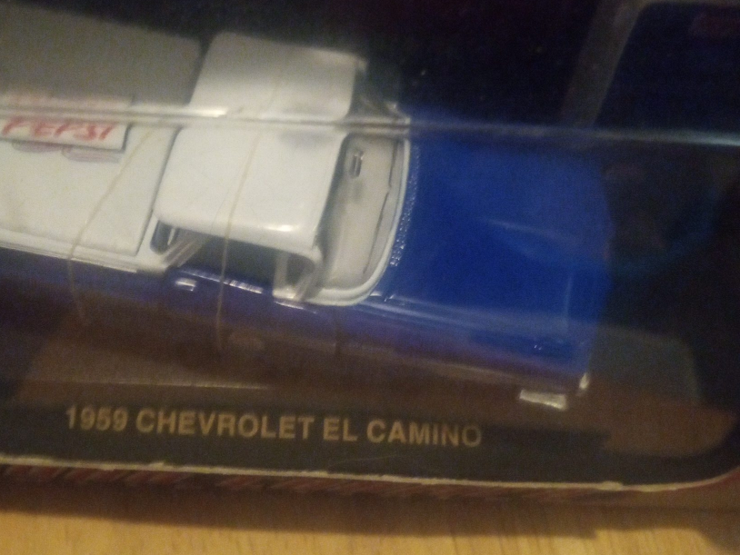 1959 Chevrolet El Camino Pepsi Diecast Car thumbnail