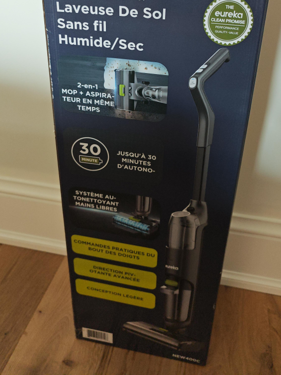 Eureka Wet/Dry Cordless Vacuum & Floor Washer Rarely used thumbnail