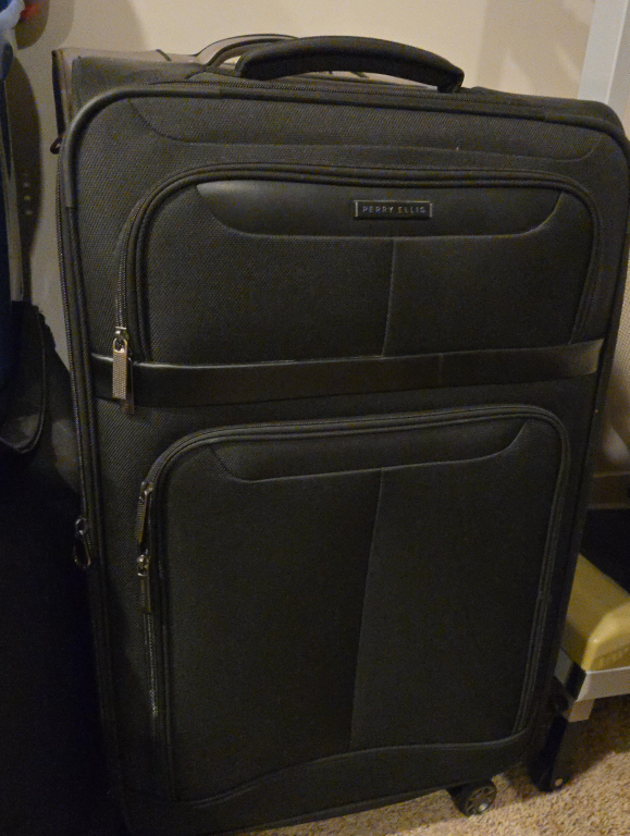 Perry Ellis Black Suitcase thumbnail