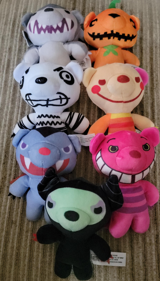 Set of 7 Plush Deddy Bears thumbnail