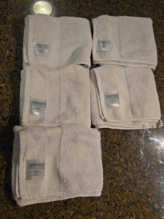 Serenity Home Collection Towels (5) thumbnail