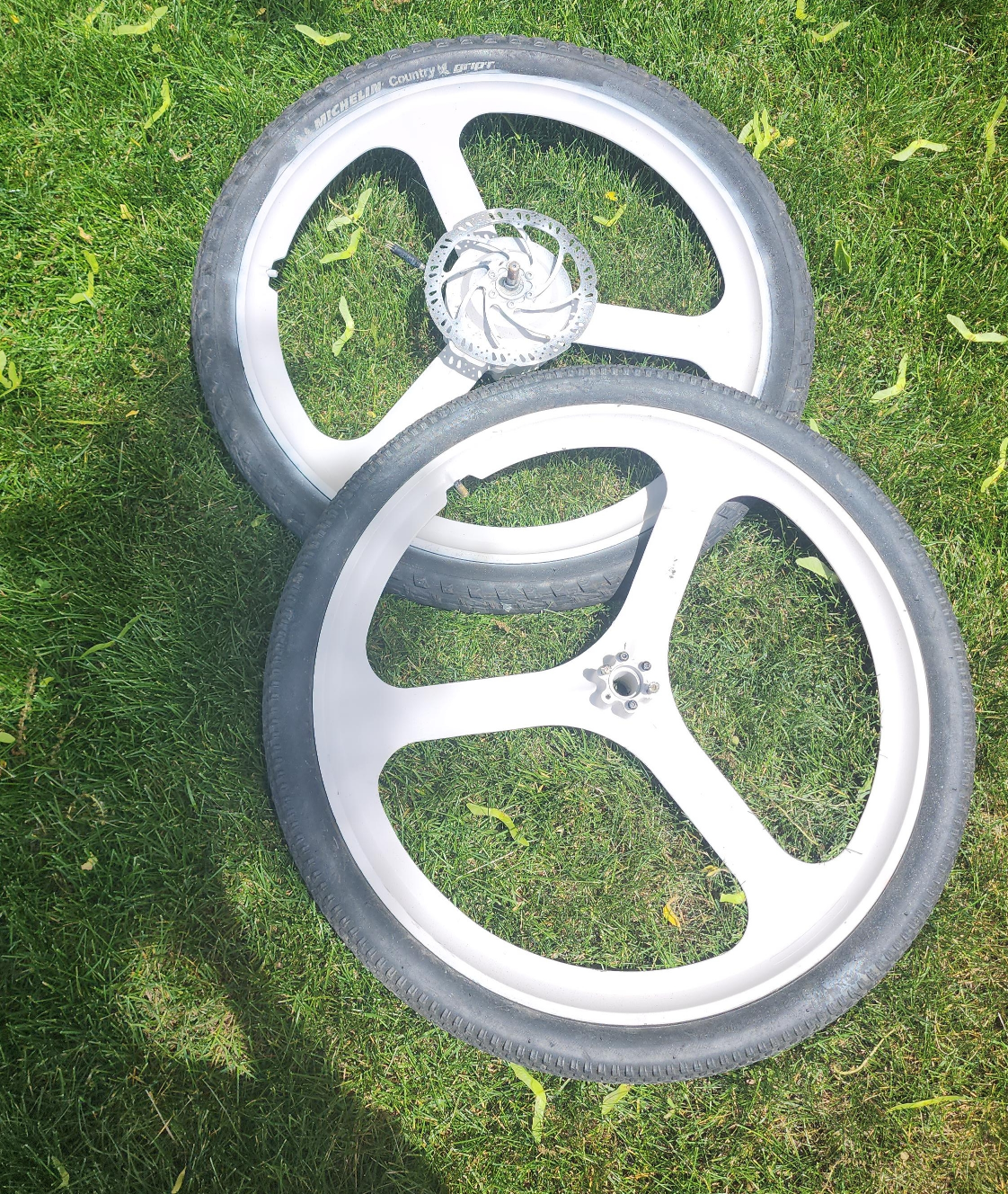 Wheels for a ebike  Bicycle 500 watt. thumbnail