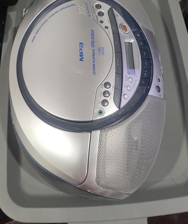 MP3 CD Player Boombox thumbnail