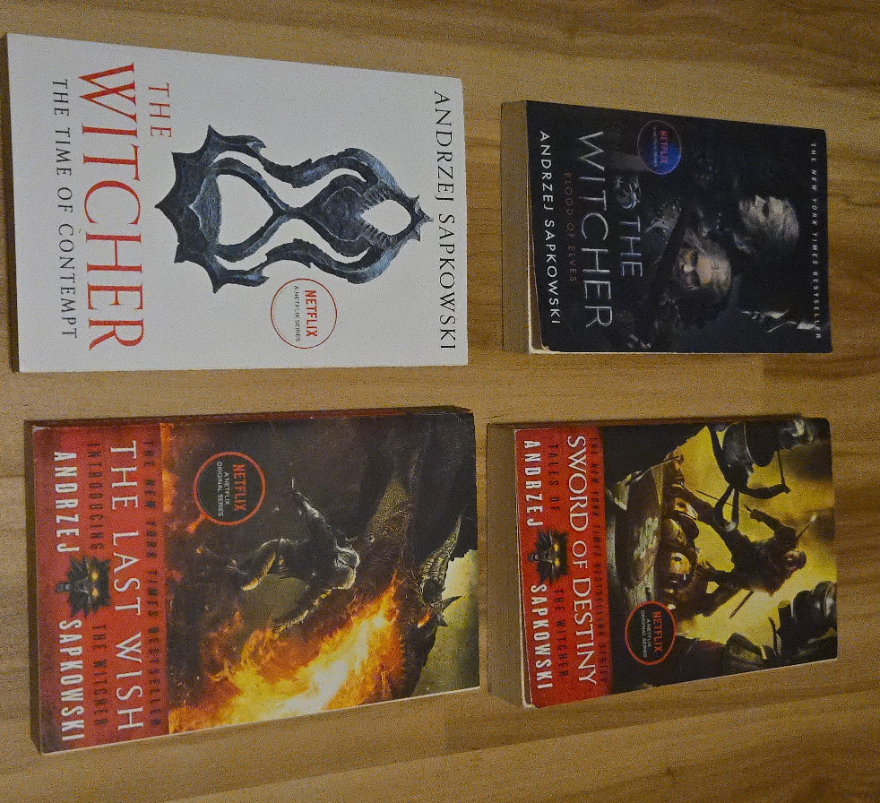 The Witcher Book Series by Andrzej Sapkowski thumbnail