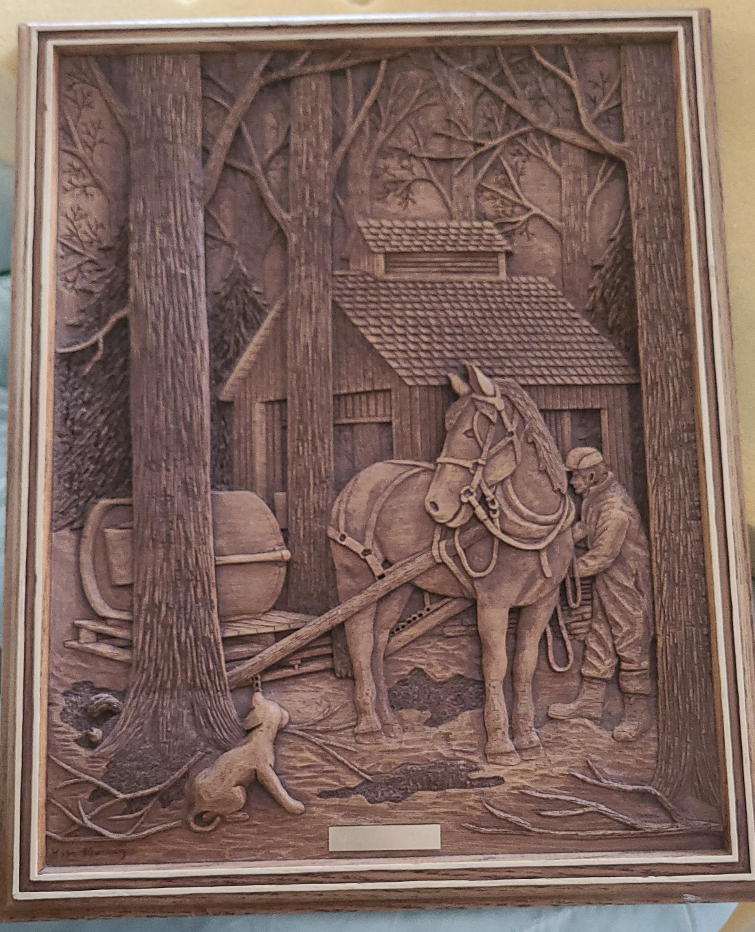 Maple Syrup Season Wooden Wall Plaque thumbnail