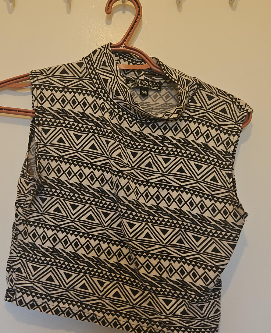 Parisian Sleeveless Top - Size S/M thumbnail