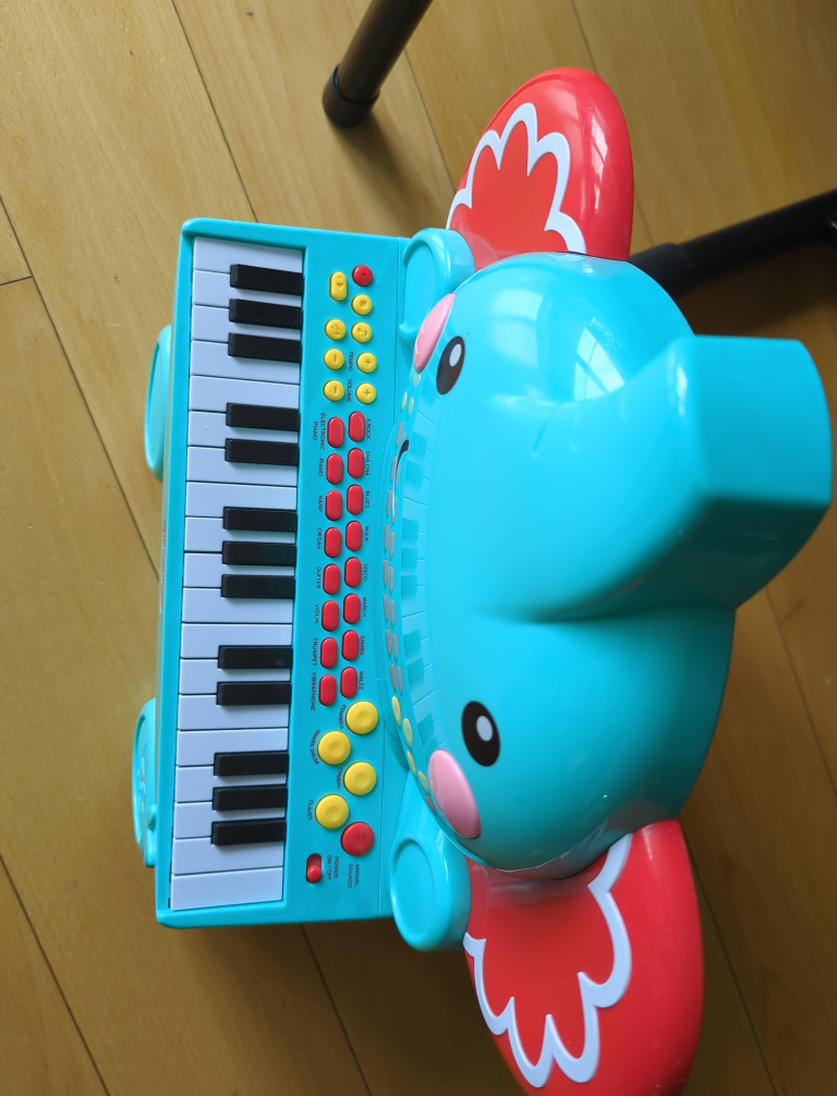 Fisher-Price Elephant Piano Toy