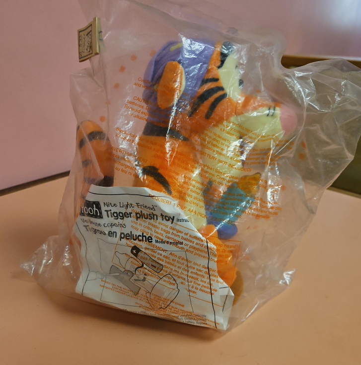 New Tigger Plush Toy Nite Light Friend thumbnail