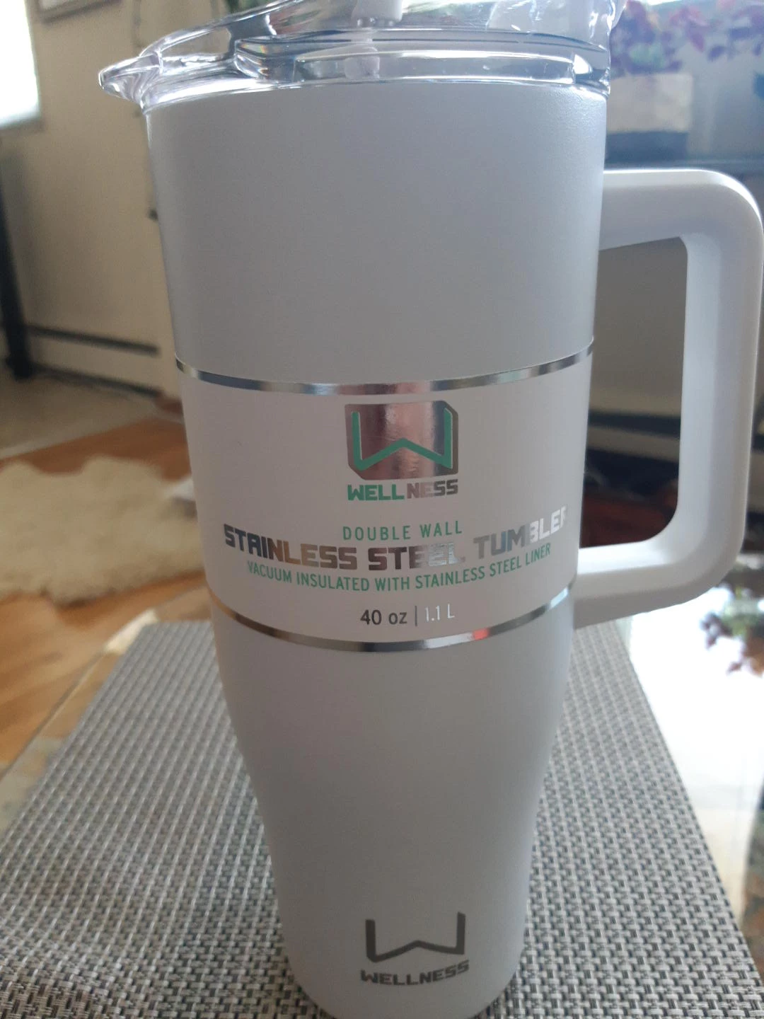 New Wellness Stainless Steel Tumbler 40oz thumbnail