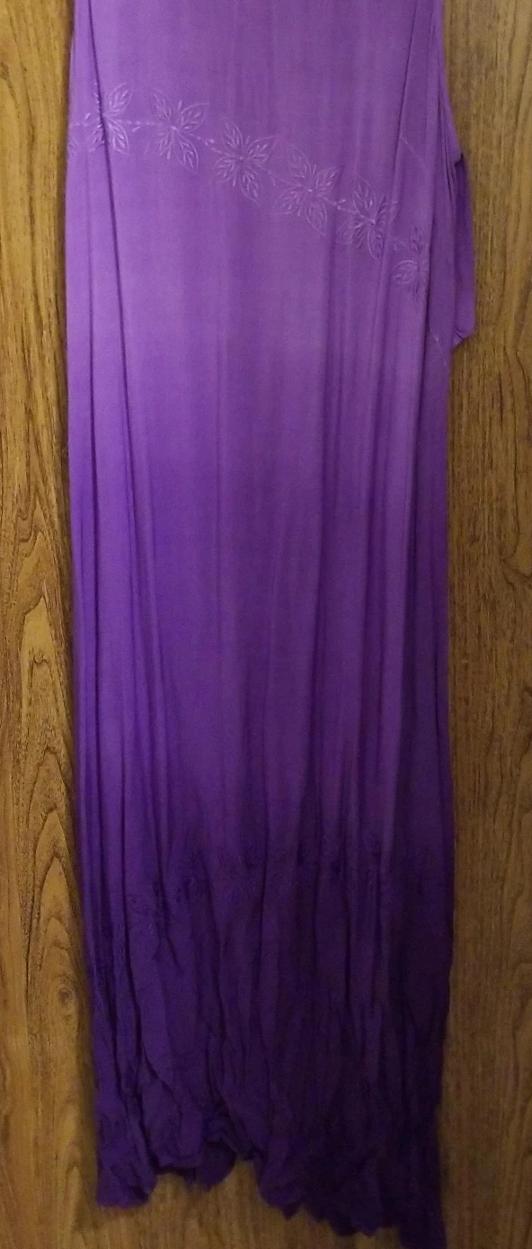 Flowers Ombre Maxi Dress thumbnail