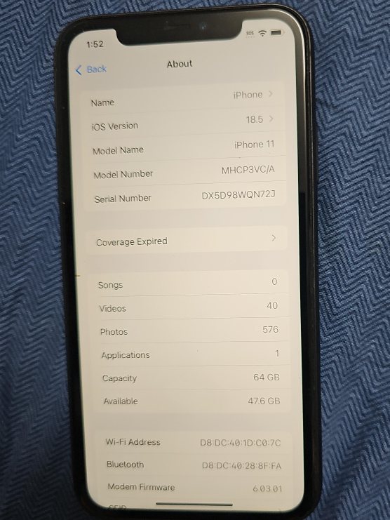 iPhone 11 - 64GB