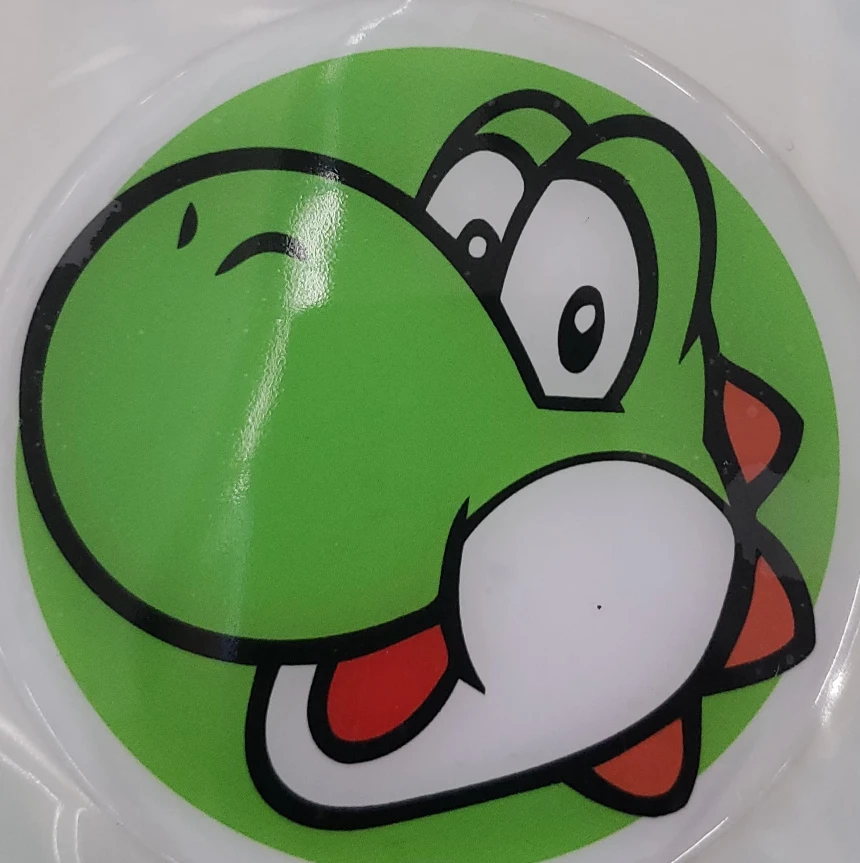 Yoshi character sticker plate thumbnail