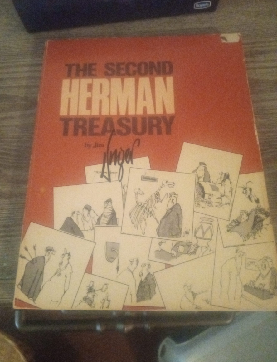 The Second Herman Treasury by Jim Unger thumbnail