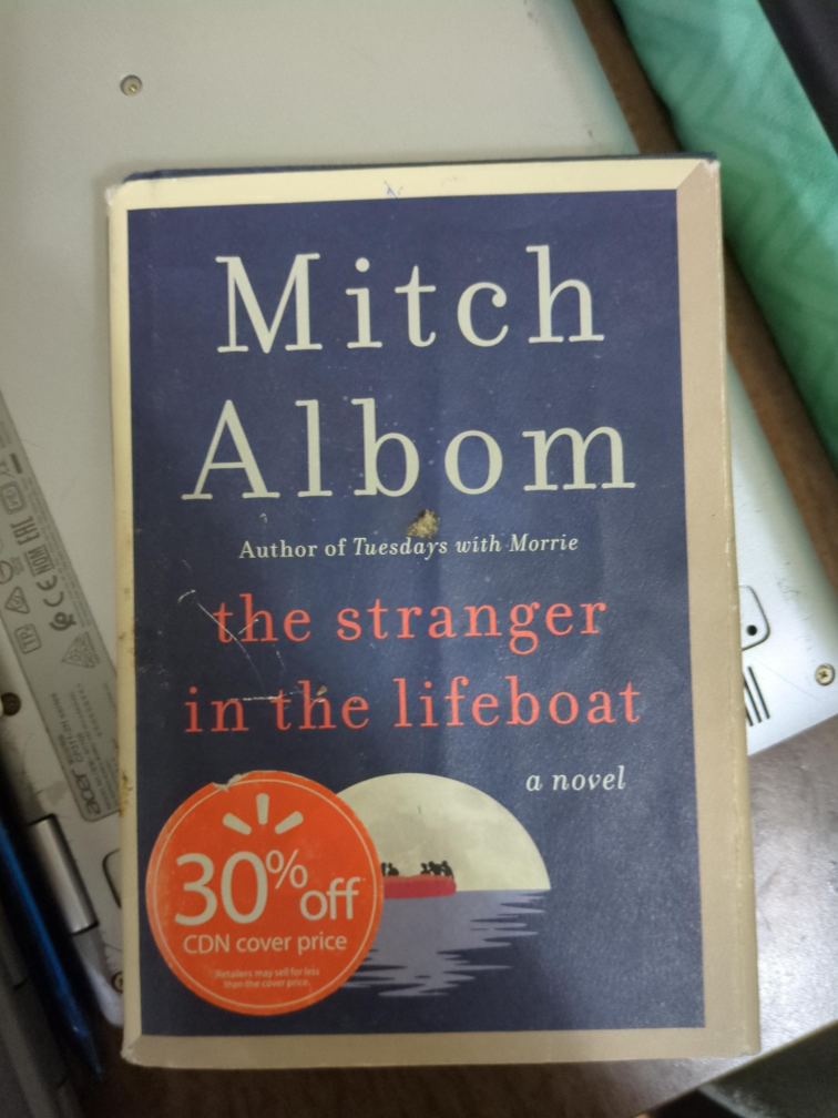 Mitch Albom's 'The Stranger in the Lifeboat' Novel thumbnail