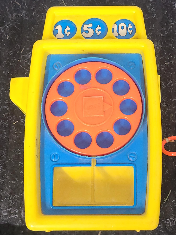 Vintage Coin Operated Toy Phone thumbnail