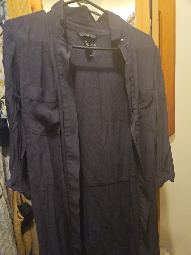 Dark Blue Shirt Dress ✅️ thumbnail