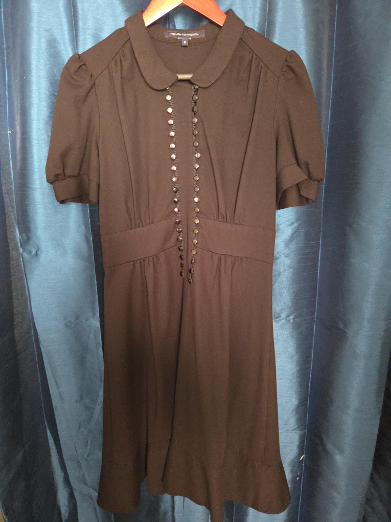 French Connection Black Dress - Size 8 thumbnail