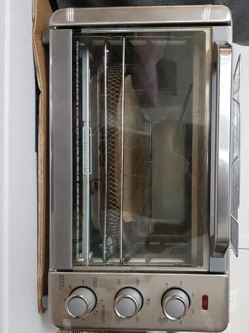 black+decker crisp 'n baketm 6-slice digital air fry oven thumbnail