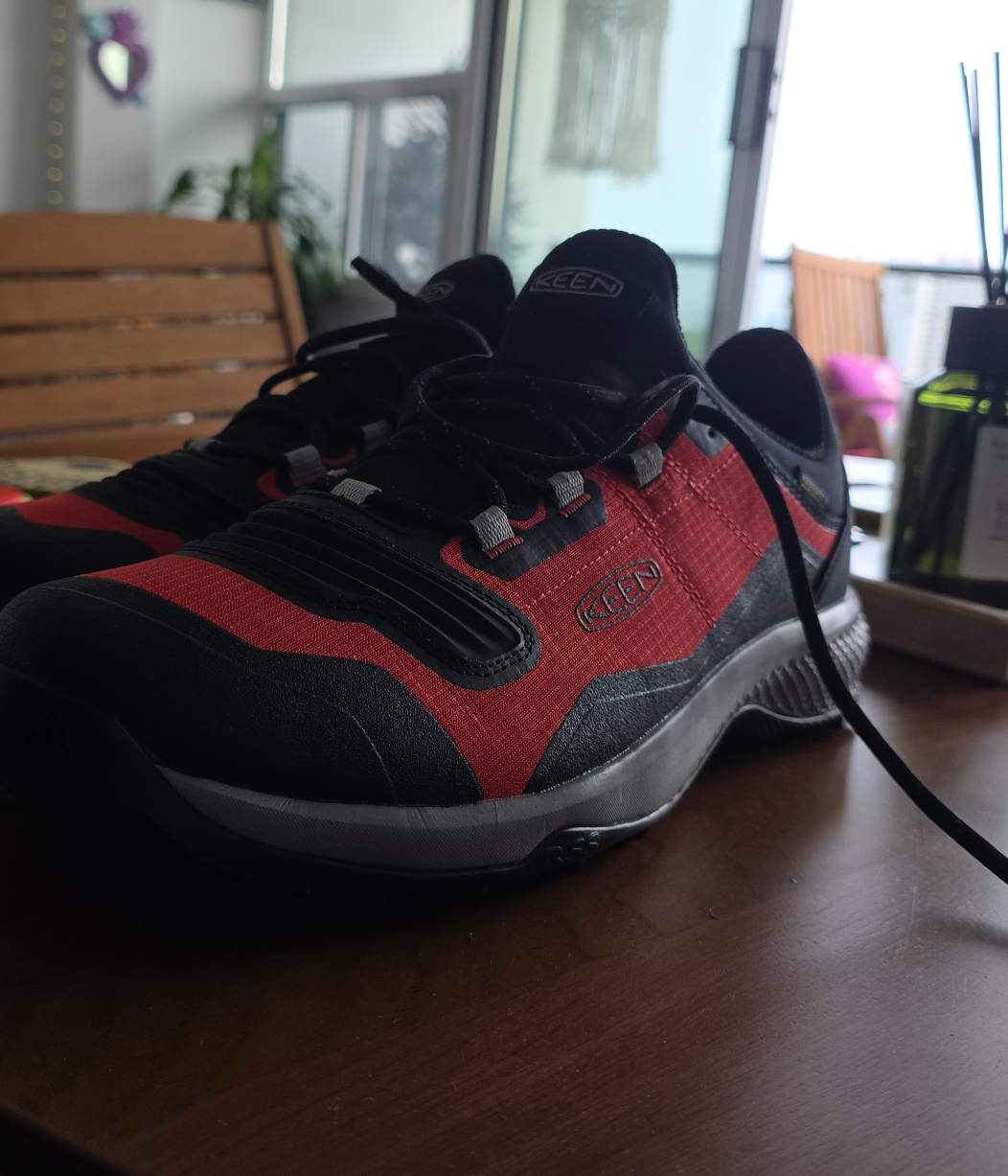 Keen Red and Black Sneakers thumbnail