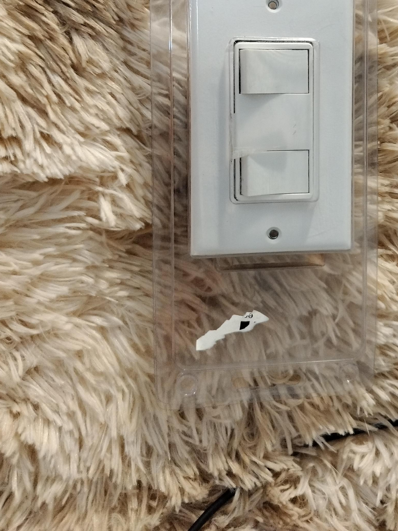 Leviton White Double Light Switch thumbnail