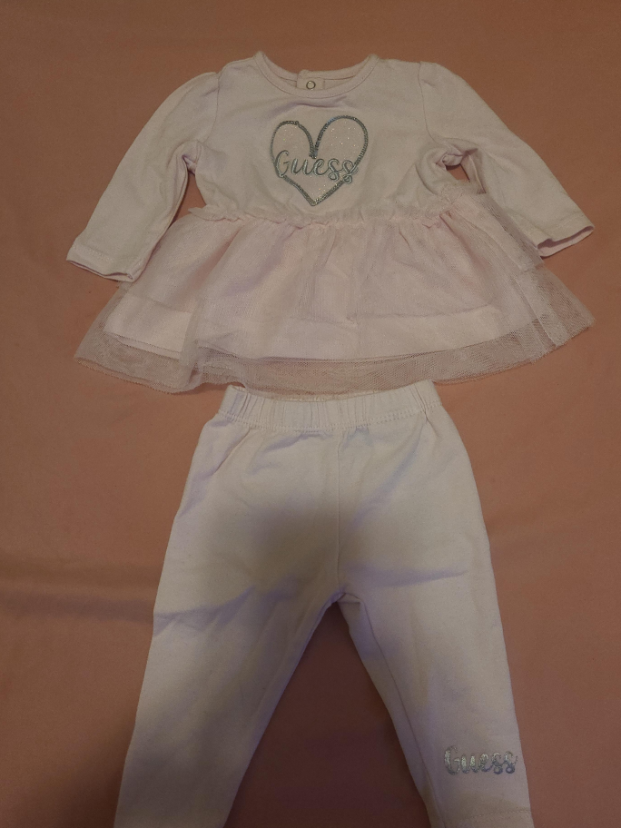 Guess Baby Girl Outfit - Dress & Pants