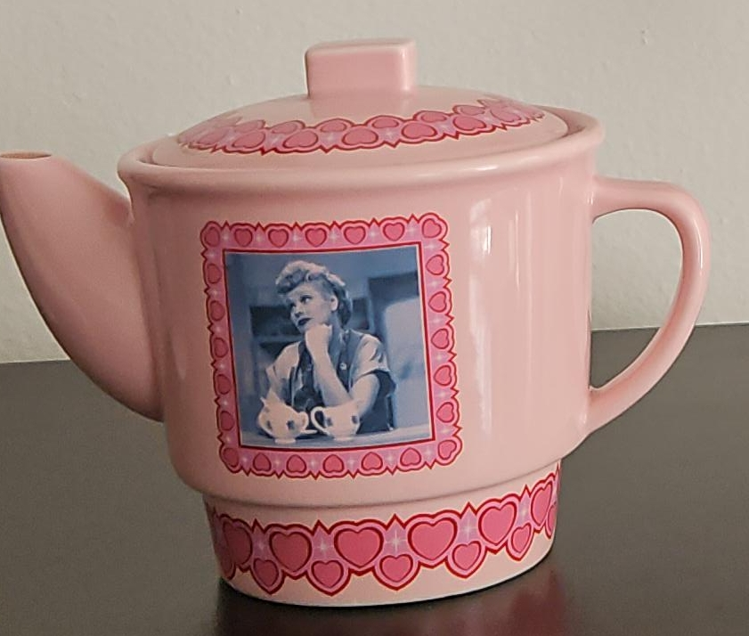 I Love Lucy Pink Teapot thumbnail