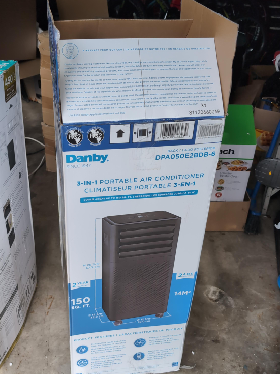 Danby 3-in-1 Portable Air Conditioner
