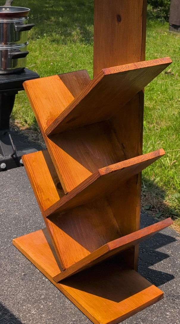 Handmade Wooden Bookshelf thumbnail