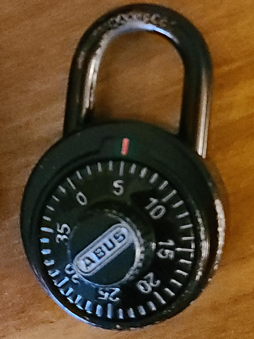 ABUS Combination Padlock thumbnail