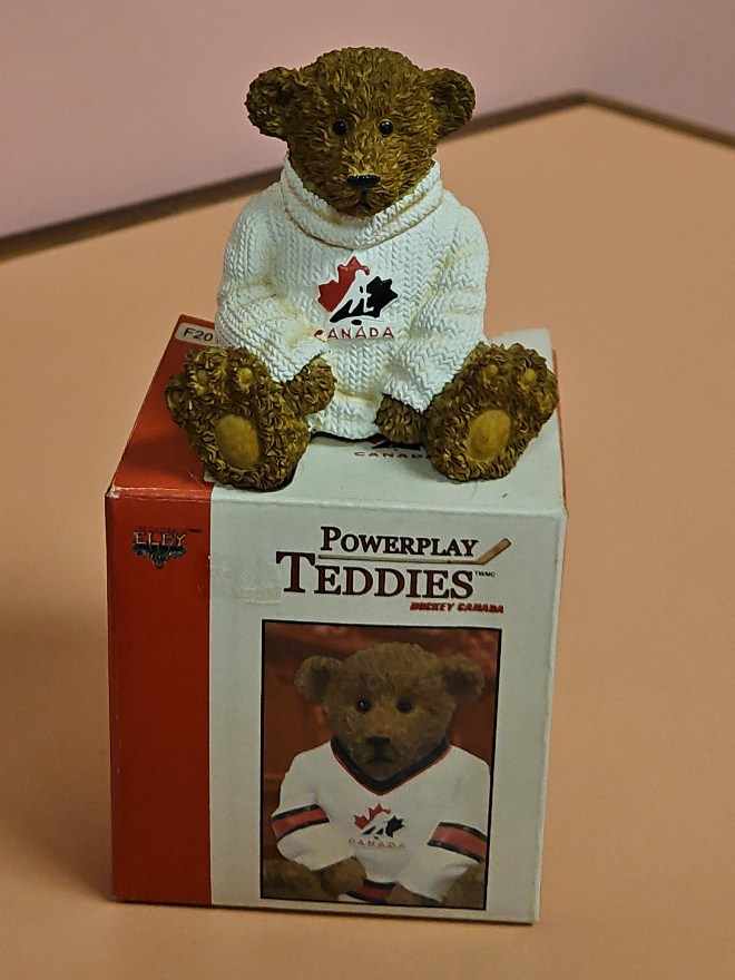 Elly Powerplay Teddies Hockey Canada Figurine thumbnail