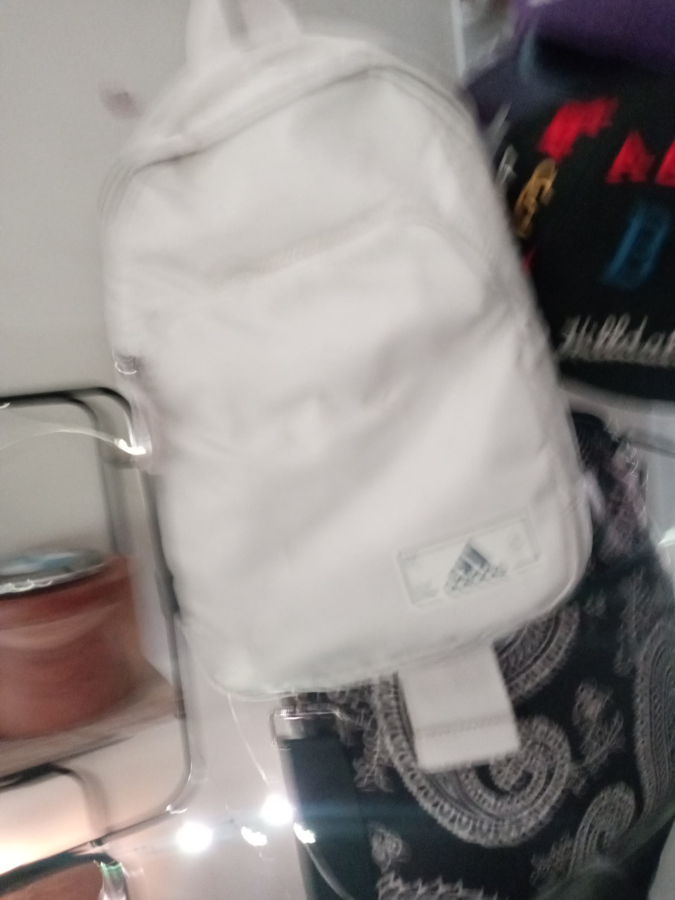 Adidas White Sling Bag thumbnail